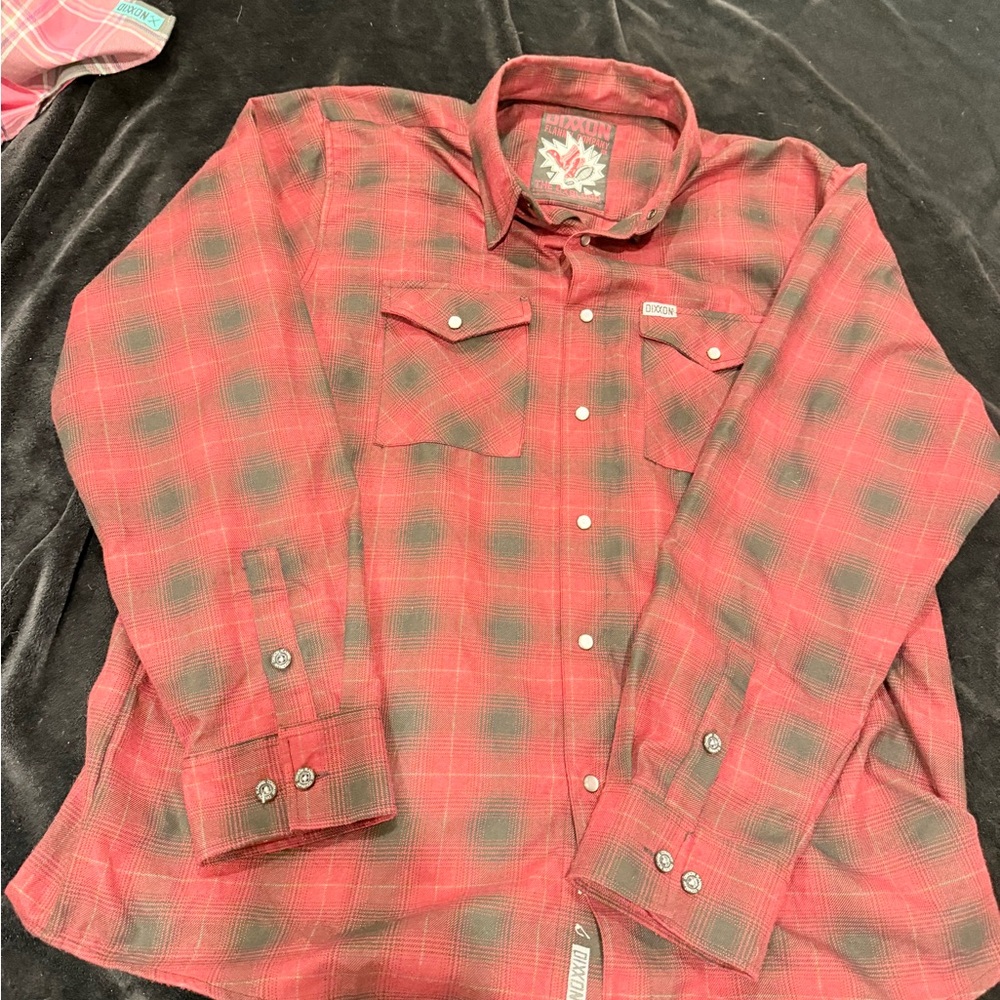 DIXXON Oxblood xl flannel